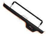 A&N Eva - Borsa impermeabile per canne da spinning, 100-140 cm, robusta borsa per il trasporto con tracolla e doppia cerniera (130 cm)
