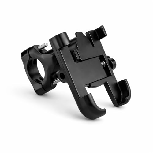 Image of CERLINK 360 Rotating Bike Mobile Holder C1 Bike Mobile Stand Secure & Convenient Phone to Any Angle for Easy Navigation Fits for All Smartphones Black