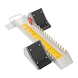 BILPIKOGoo Starting Block Track Field, Athletics Scholastic Starting Block, Multi-Function 6 Angle Adjustable Sprinter Track and Field Aluminum Suitable for Plastic Runway, Sprinting