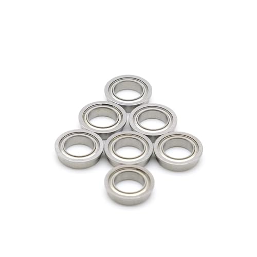 Cojinete de brida ABEC-7 F697ZZ para rotación de alta precisión