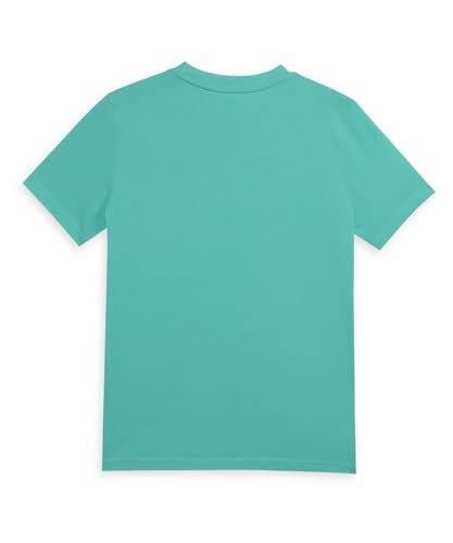 Image of Puma Boy Cotton Solid Regular Fit Tees