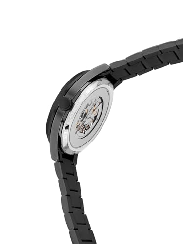 Image of French Connection Automatic Black Dial Men's Watch-FCA10BM
