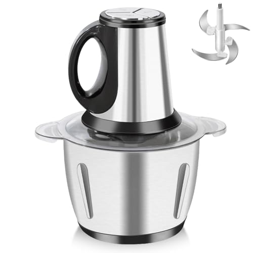 Tritatutto Elettrico Mini, Tritatutto Multi Elettrico da 2L - Food