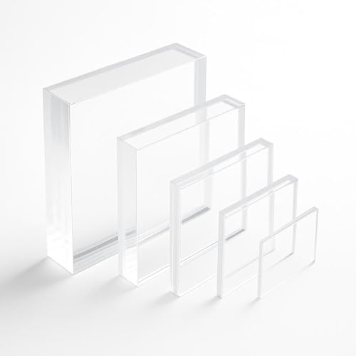 Planchas De Metacrilato Acrílico Transparente Cortadas A Medida Láminas Resistentes Con Cantos Pulidos Diamante Todos Los Grosores Ideal Para Mamparas, Mesas, Vitrinas 4mm, 60 60 Cm