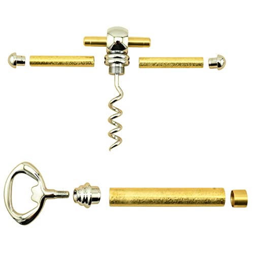 Penn State Industries BS25X 2-in-1 Bottle Opener & Corkscrew Combo Kit Woodturning Project (1pack)