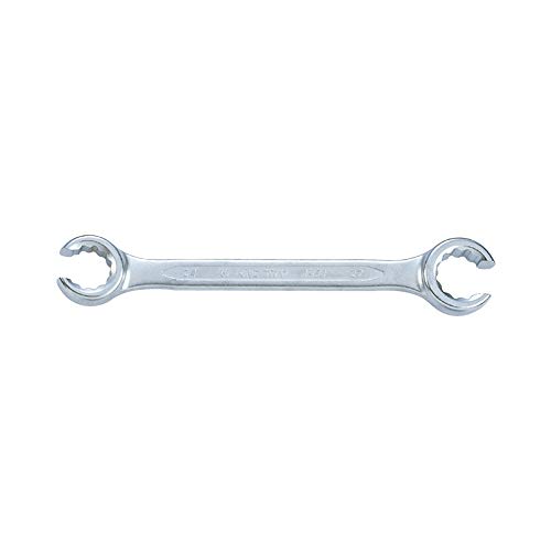 KING TONY 19301922 6 Point Alloy Steel Flare Nut Wrench, 19 mm x 22 mm Size, 230 mm Length, Pack of 9, Keine Angaben