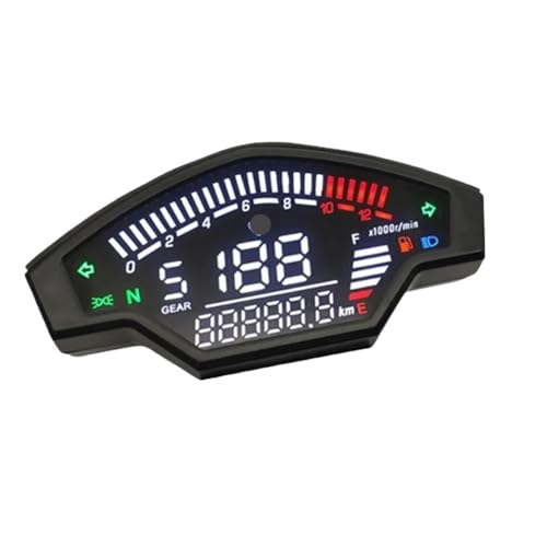 Tachymètre Moto RPM pour Vortex200 Moto Instrument Affichage KR200