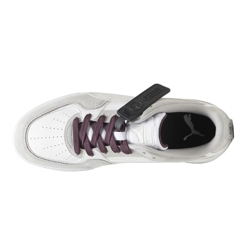 Image of Puma Men's Mercedes AMG Petronas F1 CA Pro Crush, Puma White- Team Silver, 11.5