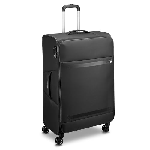 RONCATO Jazz 4.0 Großer Koffer 78 cm Erweiterbar - Schwarz