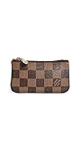 Louis Vuitton Women's Pre-Loved Pochette Cles, Damier Eben, Brown, One Size