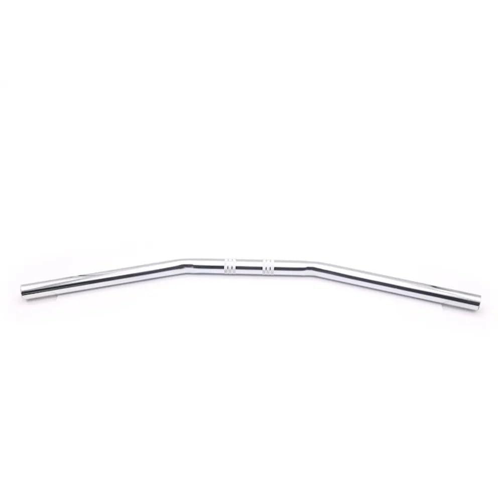 Compatibile con barre curve vintage da 25 mm e 1 pollice | Due diametri di tubo con struttura tubolare curva classica(Silver)