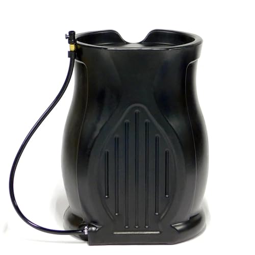 Image of FCMP Outdoor Catalina 45 Gallon Rain Barrel, Black