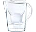BRITA, Carafe Filtrante, Marella XL, 3.5L, 4 Cartouches Filtrantes MAXTRA+ Pure Performance Incluse (Blanc)