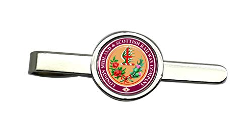 Preisvergleich Produktbild Giftshop UK LMS London Midland Schottische Eisenbahn Crest Krawatte Clip