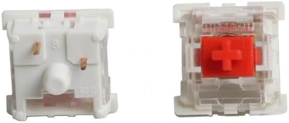 Electronics - Outemu RGB 3 pin MX Switch Brown Blue Red Silent White Gray OTM For GK61 GK64 MX Mechanical keyboard Replacement Halo Ture (Red 68 pcs)
