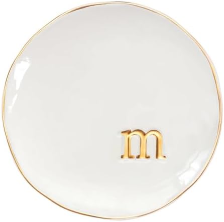 COLLECTIVE HOME - Ceramic Jewelry Tray, Decorative Trinket Dish f...