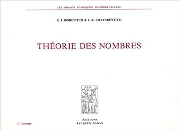 Paperback THEORIE DES NOMBRES [French] Book