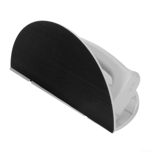 Outil de ponçage à angle droit, matériau PC de qualité, taille compacte 11 x 22 x 11 cm, pour le polissage et le nettoyage des murs, comprend 10 papiers abrasifs (maille 240)