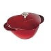 Produktbild Staub 40509-798-0 Cocotte/Bräter, Herz 20 cm, 1,75 L, mit mattschwarzer Emaillierung im Inneren des Topfes, kirsche