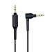 Replacement WH-1000XMA Aux Headphone Audio Cable Cord Compatible Sony MDR-XB950BT MDR-1000X WH-1000XM2 WH-1000xm3 WH-CH700N MDR-100ABN MDR-1A MDR-1ADAC MDR-XB950N1 Wireless Headphones (Black)