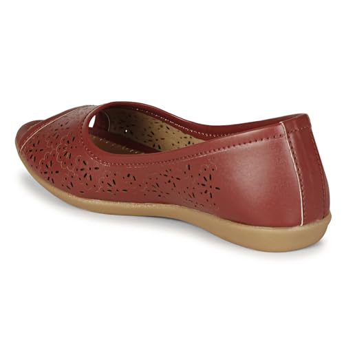 Image of Footshez Women's Black Ballet Flat | Women's Fashion Sandals Bellies-P