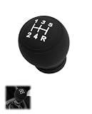 QYLNEX Copri Cambio Auto 5 Marce Tondo, Copri Pomello Cambio Auto, Pomello Cambio Universa...