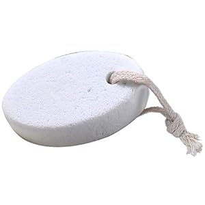 ghfashion Glasvezel Voet Schoon Tool Harde Huid Eelt Remover Scrub Bad Ellips Puimsteen Voeten Zorg Wit