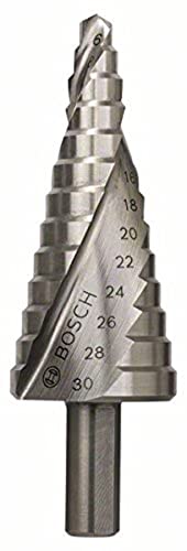 Bosch 2 608 597 520 - Broca escalonada HSS - 6-30 mm, 10,0 mm, 93,5 mm (pack de 1)