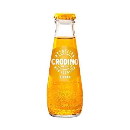 Crodino alkoholfreier Aperitif, 8 x 98 ml – Italienischer Classic Aperitivo, alkoholfreier Spritz, über 30 Kräuter- & Fruchtextrakte, erfrischend & prickelnd