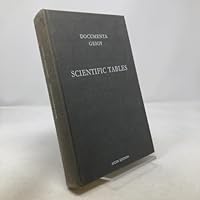 Scientific Tables: Sixth Edition B001IKFW5O Book Cover