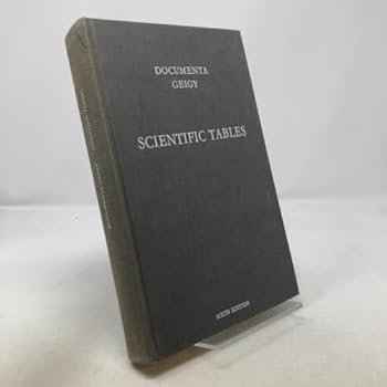 Hardcover Scientific Tables: Sixth Edition Book