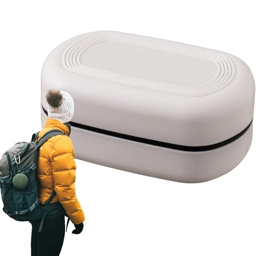 Travel Soap Holder - Soap Dish with Lid, Quick Draining Bar Container, Backpackking Soaps Box with Removable Drain Layer, for Camping, Hiking, Biking, Traveling, Outdoor Adventure Use