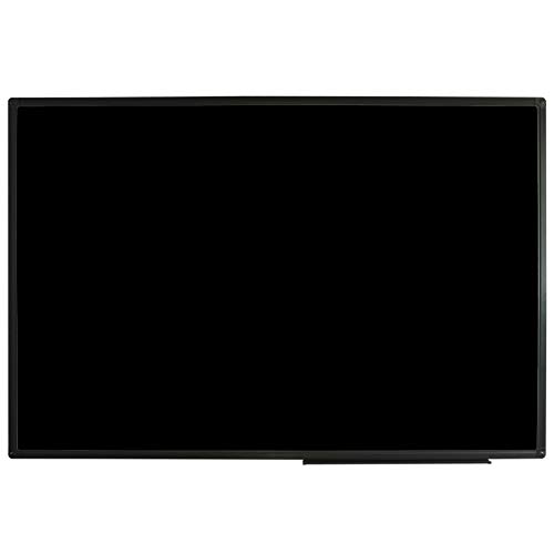 Large 60" X 40" Magnetic Chalkboard Black Board, Wall-Mounted Bulletin Blackboard, Aluminium Message Chalk Board For Office Home And School #TOP1