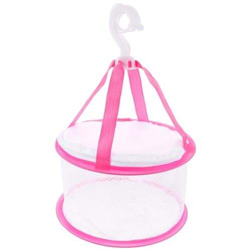 ノーブランド品 化粧スポンジ乾燥バスケット 通気性メッシュネット メイクブラシ整理用 折りたたみ式衣類乾燥ラック 靴下下着対応 多機能ドライヤ