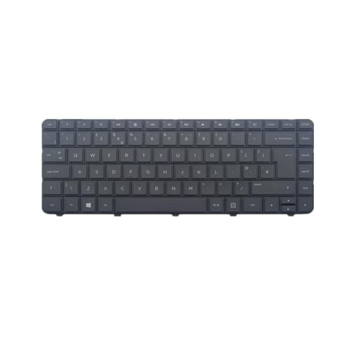 Clavier HP Pavilion g6-1d00 Noir avec disposition UK English pour ordinateur portable