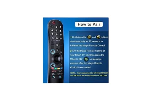 Image of Compatible Voice Magic Remote AKB76039902 for LG MR22GA Compatible with All LG TV Models 2018,2019, 2020, 2021 & 2022 [for Support Please Call 9873464098]