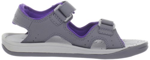 Columbia Sportswear Techsun Sport Sandal (Toddler/Little Kid/Big Kid),Light Grey/Uw Purple,12 M Us Little Kid #TOP5