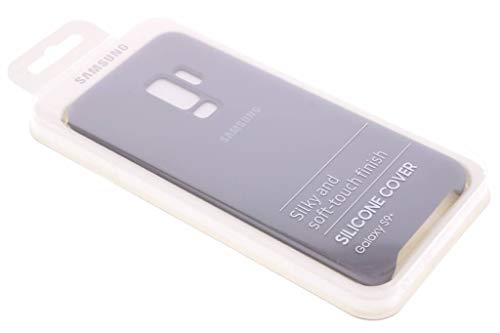 Samsung Silicone Cover - Funda para Samsung Galaxy S9+, color gris