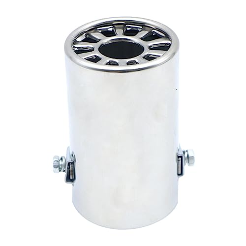 Generic Silenciador de escape de tubo de escape durável Modificação Acessório Universal de escape Si