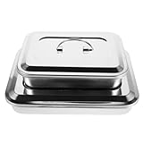 MOTHNUR 2 Stück Instrumentensterilisationsschale Speicherbehälter Silver