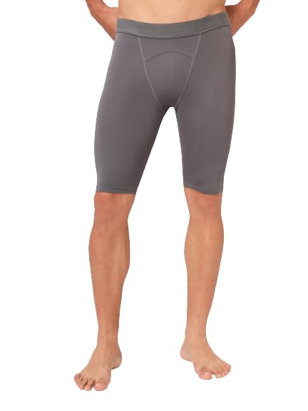 Image of TECHNOSPORT Mens Compression Tights for Gym, Running, Cycling, Swimming, Workout & Athletic Activities