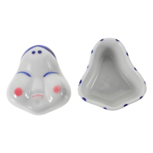 DINHEAROM Piatto Per Condimenti Giapponesi Con Coperchio Ciotola Per Salse e Cibo Design Moderno e Multifunzionale Per Caviar e Antipasti Facile Da Pulire e Trasportare