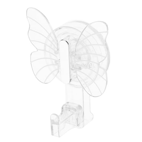 DIYEAH Gancho De Ventosa Transparente Colgador De Pared Sin Taladro Para Toallas y Accesorios Gancho De Succión Multiusos Instalación