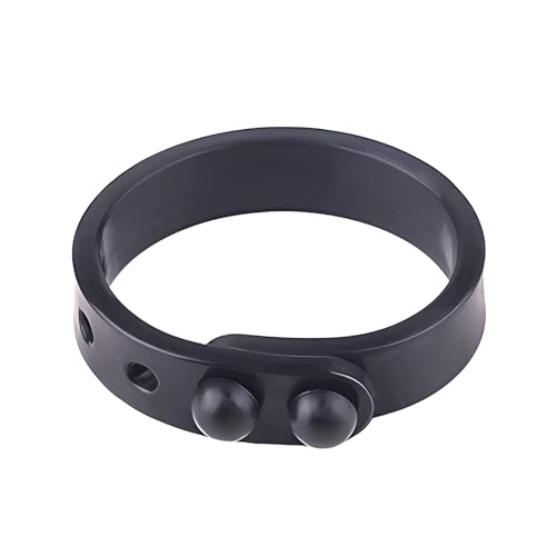Roluck 13.4CM Silikon Soft Penis Ring Adjustable Testicle Ring Chastity Ring Bondage Sex Toys Verbessert die sexuelle Leistung und verzögert Orgasmen