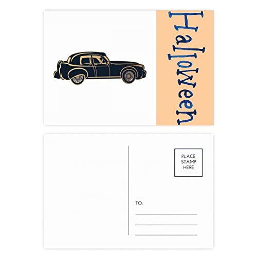Cartes postales Halloween lot de 20 à offrir pour accompagner vos présents d'automne