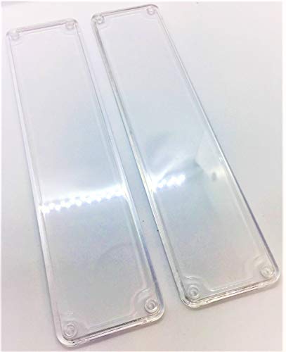 Remi Tools (R) 12 placas de empuje para puerta transparente Cover