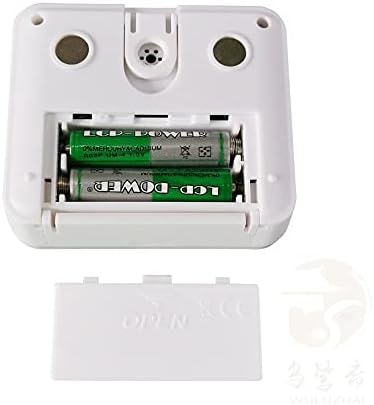 ERTXGBA ポータブルデジタルスクリーンキッチンタイマーラージディスプレイデジタルタイマースクエアクッキングカウントダウンアラー