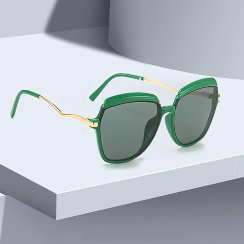 Vintage Fashionable Sunglasses for Women Multicolored Frame Golden Glasses with Irregular Leg Sunglasses3