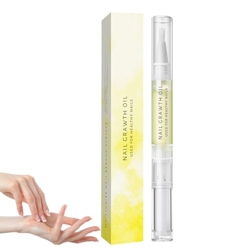 Olio Per La Crescita Delle Unghie, Penna Cosmetica Per Cuticole, Rinforzante Per Unghie Con Vitamina E Olio Di Jojoba Per Tutti I Tipi Di Unghies, Manicure E Pedicure Quotidiane