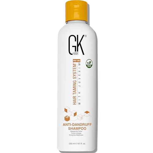 GK HAIR Anti-Dandruff Shampoo Feel the Relief as Itching and Flakes Fade Away, Leaving Your Scalp Refreshed and Hair Soft, Smooth, and Full of Life – Sulfate-Free, 8.5 Fl Oz